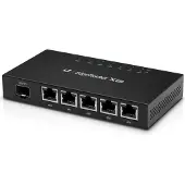 Ubiquiti EdgeRouter X SFP, Ethernet-WAN, Gigabit Ethernet, Schwarz