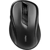 Rapoo M500 Silent, rechts, Optisch, RF Wireless + Bluetooth, 1600 DPI, Schwarz