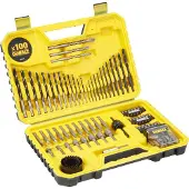 DeWalt 100-teiliges Zubehörset im Koffer