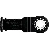 Bosch 2609256945, Plunge-cutting blade, Abrasive wood, Metall, Kunststoff, Sandwich material, Sheet metal (thin), Holz, 5 cm