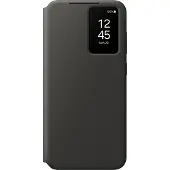Samsung Original Galaxy S24 FE Hülle - Kunststoff - Klapphülle - Schwarz