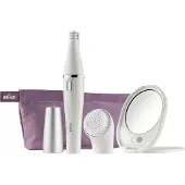 Braun SE830 Face, Weiß, 10 Pinzette, Kinn, Stirn, Oberlippe, Depilation, Exfoliation, 0,02 mm, 282 g