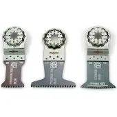 Fein 35222967080, Klingenset, AMM 500 Plus Select, AMM 700 Max Top, AMM 700 Max Select,..., 3 Stück(e)