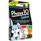 Mattel Games Games Phase 10 Junior, Kartenspiel, Kinderspiel, Familienspiel, Kartenspiel, Abwurf, 4 Jahr(e), Familienspiel