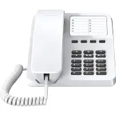 Siemens DESK 400, Analoges Telefon, Kabelgebundenes Mobilteil, 10 Eintragungen, Weiß