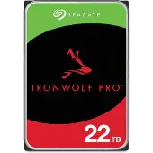 Seagate IronWolf Pro ST22000NT001 - Festplatte - 22 TB - intern - 3.5" (8.9 cm) - SATA 6Gb/s - 7200 rpm - Puffer: 512 MB - mit 3 Jahre Rescue Datenwiederherstellung
