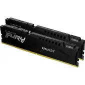 Kingston Technology FURY Beast 16 GB 6000 MT/s DDR5 CL30 DIMM (Kit of 2) Black EXPO, 16 GB, 2 x 8 GB, DDR5, 288-pin DIMM, Schwarz