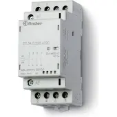Finder Modular contactor 4NO 25A 230V ac/dc
