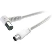 Speaka Professional Antennen Anschlusskabel [1x Antennenstecker 75 Ω - 1x Antennenbuchse SP-7870456