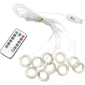 Northix USB-betriebener LED-Vorhang - Warmes Licht
