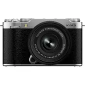 Fujifilm X-M5 SILVER Kit XC 15-45mm, 26,1 MP, 6240 x 4160 Pixel, X-Trans CMOS 4, 6.2K, Touchscreen, Silber