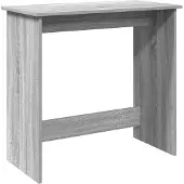 vidaXL Schreibtisch Grau Sonoma 80x40x75 cm Holzwerkstoff