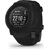 Garmin Instinct 2 Solar - Smartwatch - Tactical Edition - 45 mm - schwarz - Sportuhr mit Band - Silikon
