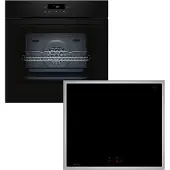 NEFF BTX46PIB0, Zonen-Induktionskochfeld, 4 Zone(n), Glaskeramik, Schwarz, Berührung, 58,3 cm