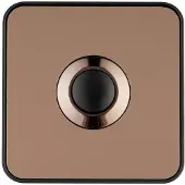 Grothe GRO64185 Klingeltaster Piccolo Piazza kupfer