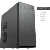 Chieftec HC-10B-OP, Mini Tower, PC, Schwarz, ATX, micro ATX, Mini-ITX, SECC, 15,5 cm
