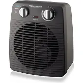 Rowenta Compact Power (SO2210), Elektrischer Raumheizlüfter, 1,4 m, IP20, Drinnen, Tisch/Bank, Flur, Grau, Schwarz