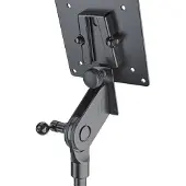 K&M 19685 Adapter for Screens Black