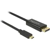 DeLOCK Usb C Auf Displayport M/m Video 4k Kabel 1 M 60hz