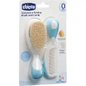 Chicco Baby Moments Set 0m+ Blau (für Haare)