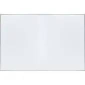 Franken Whiteboard X-tra!Line, emaillierte Oberfläche, magnethaftend, beschriftbar, inkl. Ablageschale, B 900 x H 600 mm, Stahl/Aluminium, weiß-silber