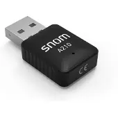 Snom A210, Kabellos, USB, WLAN, Wi-Fi 5 (802.11ac), 433 Mbit/s, Schwarz