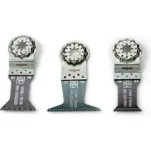 Fein 35222967100, Klingenset, Metall, Holz, AMM 500 Plus Select, AMM 700 Max Top, AMM 700 Max Select,..., 3 Stück(e)
