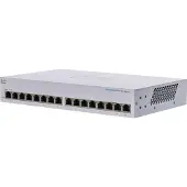 Cisco CBS110, Unmanaged, L2, Gigabit Ethernet (10/100/1000), Vollduplex, Rack-Einbau, 1U