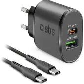 SBS Wall Charger Kit 20W, geeignet für MacBook Neo
