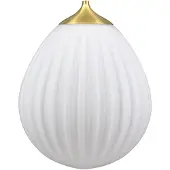 UMAGE Around the World Pendelleuchte Medium, weiß/schwarz - , Weiß, für Wohnzimmer, Glas