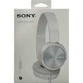 Sony MDR-ZX310AP, Kabelgebunden, 10 - 24000 Hz, Anrufe/Musik, 125 g, Kopfhörer, Weiß