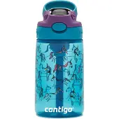 CONTIGO - Easy Clean Kids Water Bottle 420ml - Unicorns