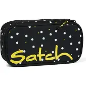 Satch Pencil Box Lazy Daisy - Schlamperetui, Farbe:schwarz
