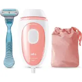 Braun Silk-expert Pro Silk-expert Mini, Pink, Weiß, Lichtimpulstechnologie (IPL), Abdomen, Achsel, Bikini, Jaw line, Oberlippe, Puls, 0,6 s