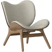 UMAGE - A Conversation Piece Sessel, white sands, Eiche dunkel