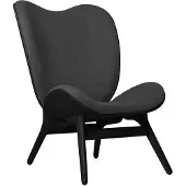 UMAGE - A Conversation Piece Tall Sessel, Eiche schwarz / shadow