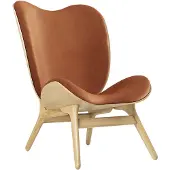 UMAGE - Lounge Around Shuffle Pouf, Eiche dunkel / white sands
