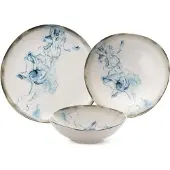 Hermia Concept , GBSRD24KY41023178, Essservices, Tafelservice (24 Teile), Mehrfarbig, Porzellan, 25 x 25 x 2 cm