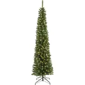 Everlands künstlicher LED Weihnachtsbaum Tannenbaum Pencil 380 LEDs Ø 70 cm H 240 cm