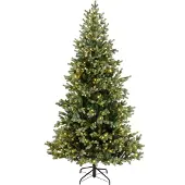 Everlands Genfer Tanne beleuchtet d116h180c grün/weiß (groen)