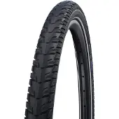 Schwalbe Energizer Plus Tour HS 485, 28", Stadt / Trekking, Tubeless-Ready-Reifen, Bahnradfahren, Schwarz, 55 - 85 Psi