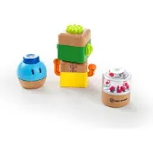 Hape E11886, 0,3 Jahr(e), Kunststoff, Holz, Mehrfarbig