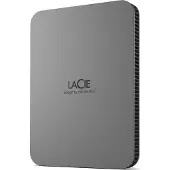 LaCie Mobile Drive Secure, 2 TB, 3.2 Gen 1 (3.1 Gen 1), Grau