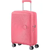 American Tourister Soundbox Spinner 55 Expandable sun kissed coral