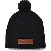 Black Diamond Mütze Cable Cuff Pom Beanie Black