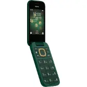 Nokia 2660 Flip 4G, Klappgehäuse, Dual-SIM, 7,11 cm (2.8"), 0,3 MP, 1450 mAh, Grün