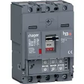 Hager Leistungsschalter h3+ P160 LSI 3P3D 100A 40kA CTC