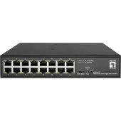 LevelOne Hilbert 10” 16-Port Gigabit Smart Lite Switch, 16 x Gigabit RJ45 (10/100/1000)
