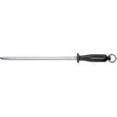 Victorinox Erwachsene Schärfen Metzgerstahl 30 cm rund Nylongriff Schustermesser, weiss