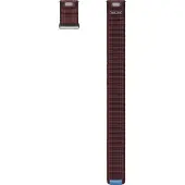 Samsung Original Fabric Armband für Galaxy Watch 4 / 5 / 6 / 7 / FE (20 mm) - Größe S/M - Burgundy